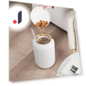 Smart Trash Bin with Automatic Sensor Lid — Kitchen Cans, Home Furnishing Department Mall