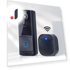 Smart Video Doorbell with Wireless Camera — Smart Home Security, Build My Home