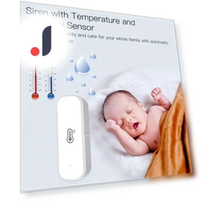 Smart Wi-Fi Temperature and Humidity Sensor — Home Climate Control, Build My Home