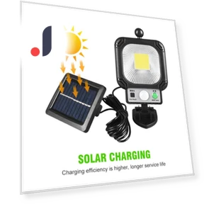 Solar Powered LED Outdoor Light — Outdoor Security & Flood Lighting, Home Furnishing Department Mall