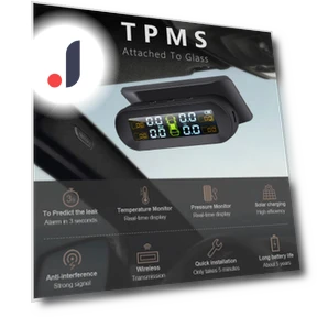 Solar Tire Pressure Monitoring System — TPMS Sensor Replacements, IKEA Supermarket