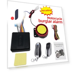 Universal Motorcycle Security Alarm System — Accessories, A Auto Parts Mall