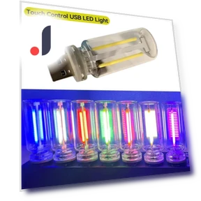 USB LED Car Bulb with Touch Dimming — Light Kit, YJMP Auto Parts
