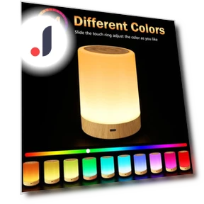 USB Rechargeable RGB LED Touch Night Light — Night Lights, Elegant Living House
