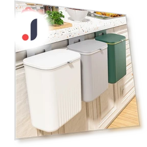 Wall Mounted Smart Trash Bin — Waste Baskets, Fashion Rose
