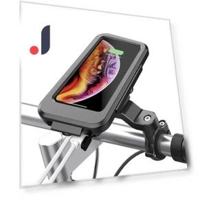 Waterproof Smartphone Stand with USB and 15W Wireless Charging — Chargers, Build My Home