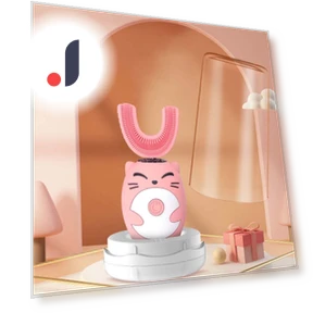 Waterproof Wireless Smart Silicone U-Shape Soft Nano Toothbrush — Baby Toothbrushes, HIMO Group