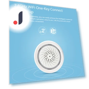 Wi-Fi Siren Alarm Sensor — Smart Home Security, Build My Home