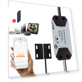 WiFi Switch for Smart Garage Door Opener — Smart Home Hubs & Controllers, A Surname Home