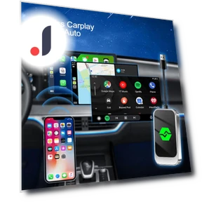 Wireless Carplay Android Auto 2-in-1 Adapter — Car Accessories & Gadgets, Auto Home Solutions