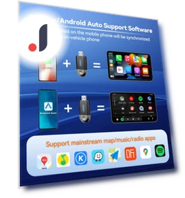Wireless CarPlay Android Auto Adapter Mini AI Box — Car Essentials, A Auto Parts Mall