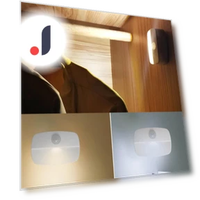 Wireless Intelligent Night Lamp with Motion Sensor — Night Lights, Clock-Mall