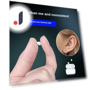 Wireless Invisible Earbuds — In-Ear Headphones, Junmaocun
