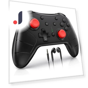 Wireless Switch Pro Controller with Headphone Jack — Gaming Controllers, Bellatrix