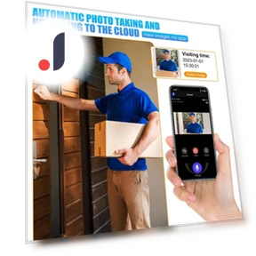 Wireless WIFI Waterproof Doorbell HD Video Intercom — Smart Home Security, KITCHEN-MALL