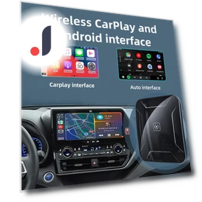 2in1 Smart AI Box Wireless CarPlay and Android Auto Adapter — Stereo Receivers, JOHO - CarGear