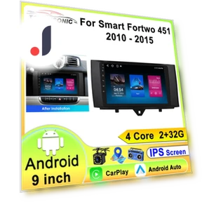 Android 13 Car Multimedia Stereo with Wireless CarPlay — Stereo Receivers, ToyousoniC
