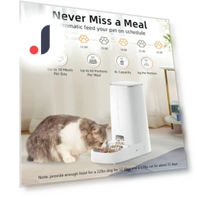 Automatic Pet Feeder — Automatic Feeders, ROJECO