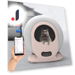 Automatic Smart Cat Litter Box — Litter Boxes, Rainbow Rain