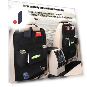 Car Back Seat Organizer with Touch Screen — Seat Back, JOHO