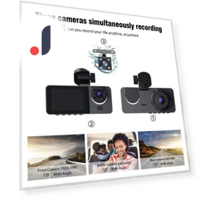 Car Camera with G-Sensor — Dashboard Cameras, Vogue Wardrobe