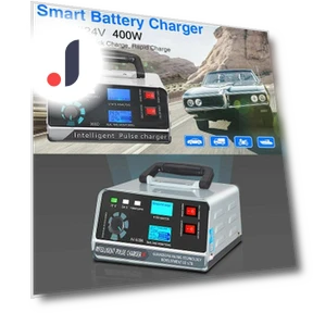 Car Charger 12V/24V 400W 40A Trickle Smart Pulse Repair — Chargers, Fugare