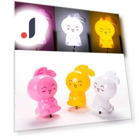 Cartoon Socket LED Night Light — Night Lights, Etherealkhe