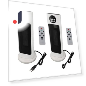 Ceramic Heater with Remote Control — Portable Heating Solutions, Stone Home