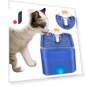 Drinking Fountain for Pets with LED Light — Fountains, Build My Home