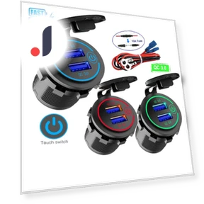 Dual USB Charging Socket — Vehicle Power Solutions, JOHO