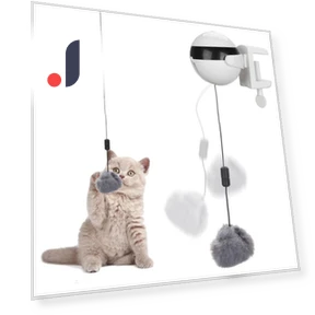 Electric Automatic Lift Plush Puzzle Ball — Cat Playthings, IKEA Supermarket