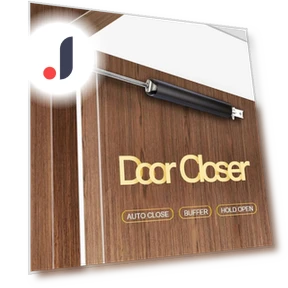 Gas Spring Door Closer — Door Closers, Seahorse Home