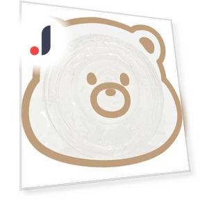 Happy Bear Transparent Epoxy Smart Talk — Interactive, Board M Factory