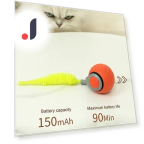 Interactive Pet Toy Ball — Cat Playthings, Comfortable Housy