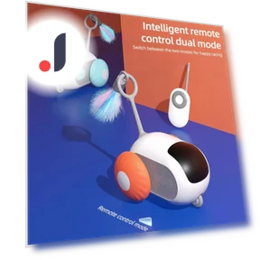 Interactive Smart Toy Car for Cats — Cat Playthings, pet safe