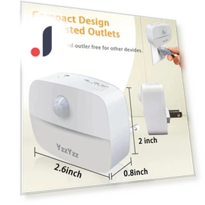 LED Night Light with Motion Sensor — Night Lights, Good Household Items