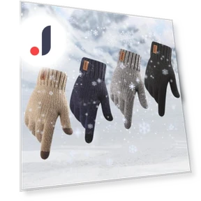 Men's Winter Knitted Touchscreen Gloves — Gloves & Mittens, Zoeneed