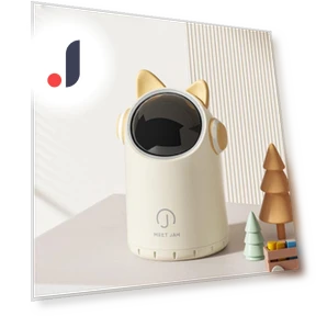 Mini Smart Trash Can with Display — Kitchen Cans, Simple and warm