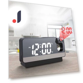 Multifunctional Projection Electronic Clock — Clocks, Stone Home