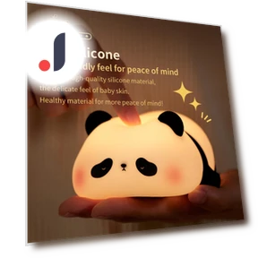 Panda Silicone Night Light — Night Lights, Good Household Items