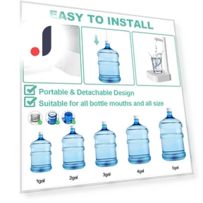 Portable Automatic Electric Water Dispenser — Hydration Solutions, RuJia Home Decor