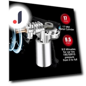 Portable Smart Car Tire Pump — Tire Inflation Solutions, A Auto Parts Mall