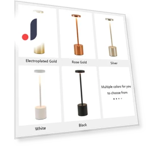 Rechargeable Touch Metal Desk Lamp — Desk & Table Lighting, Build My Home