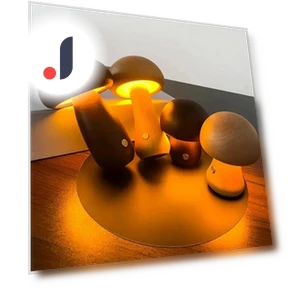Rechargeable Touch Mushroom Table Lamp — Lamps & Shades, Good Household Items