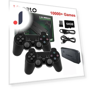 Retro Gaming Console with 10000 Built-in Games — GEM Box Gaming, VAORLO
