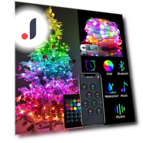RGB Smart Bluetooth Control USB LED String Lights — String Lights, HIMO Group