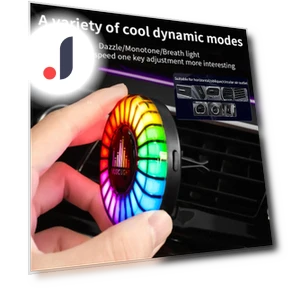 RGB Sound Pickup Smart LED 3D Lamp — Creative Lighting Solutions, JOHO