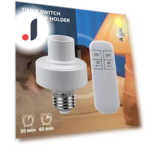 Smart Bulb Socket with Remote Control — Light Sockets, Cozy Cottage-Relax