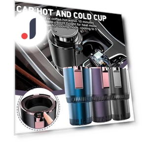Smart Car Cup Holder with Heating and Cooling — Car Cup Holders, JOHO
