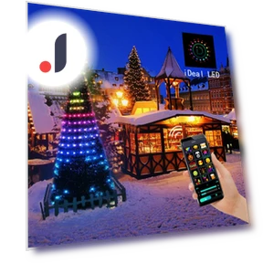 Smart Christmas Tree Lights — String Lights, Rainbow Rain